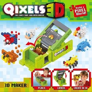 QIXELS 3D Maker W/600 3D Cubes*NEW Sealed*